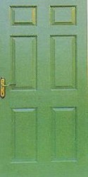 TK-Amerikan Kapı Camsız Assos Yeşil