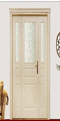 TK-Perge İnci Beyazı Mdf Kapı Camlı 